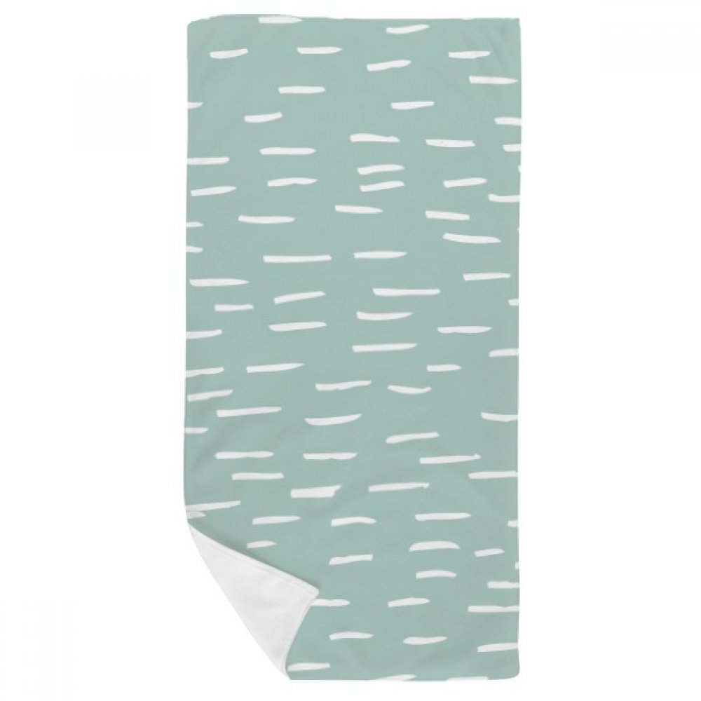 Serviette de bain plantes multicolores idéale pour le sport et yoga