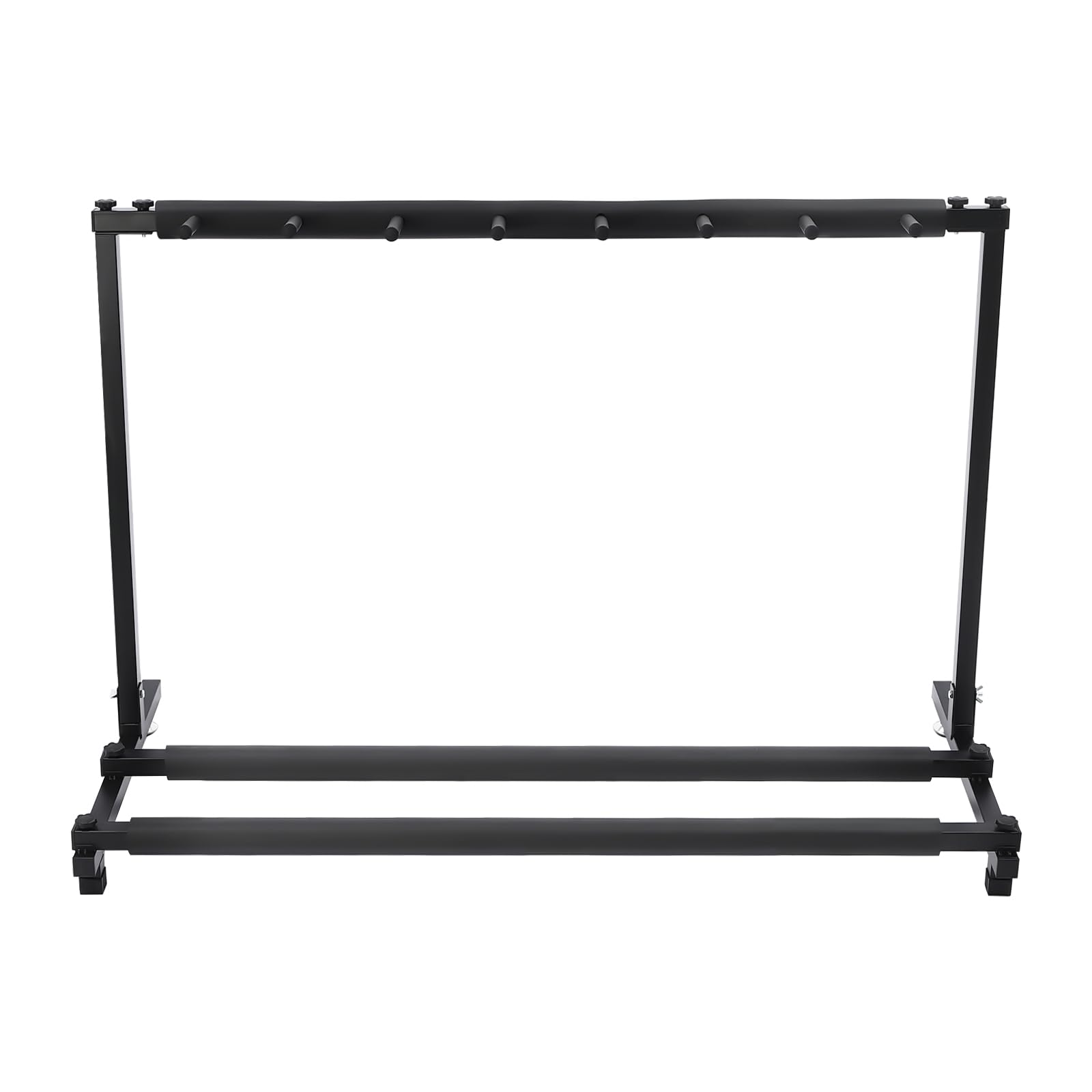Soporte plegable para guitarras acústicas, guitarras eléctricas, bajos, 7 posiciones