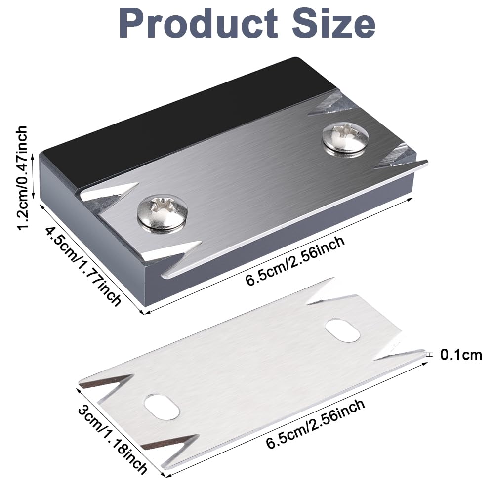 Recortadora de Bordes para Carpintería con 1 Hoja de Repuesto, Cortador Manual de Bandas para Madera PVC ABS