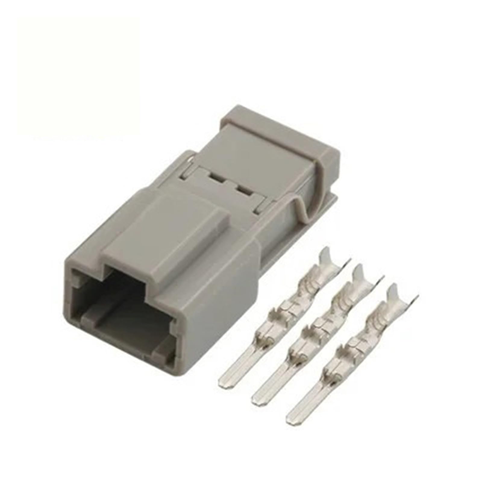 Conector automático de 3 pines 6098-0242 con clip de fijación rápida