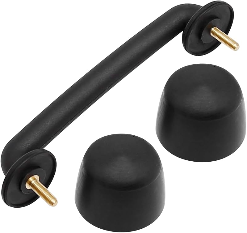 Kit de batentes de borracha do capô UOIENRT para Jeep Wrangler YJ e JK – 3 peças