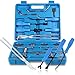 ABN Brake Tool Sets w/ 18 Pc Disc Brake Caliper Tool Kit & 8 Pc Drum Brake Tool Kit - Removal and Installation Tools