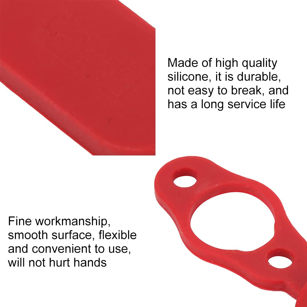 Waterdichte oplaadinterface Poortbeschermer Cover Rood Waterdichte oplaadinterface Poortbeschermer Cover Rood