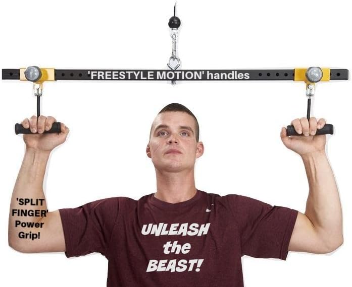 Miniatura 4 de Da rienda suelta a la barra desplegable BEAST 'Freestyle Motion' con asas FAT 'Center Pull'!