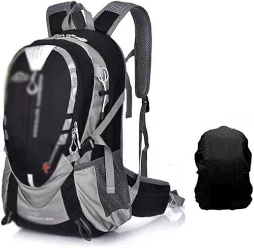 SAWQF - Mochila de montañismo para exteriores, 25L, mochila de ciclismo para hombre, mochila de senderismo para mujer (color  A, talla A)