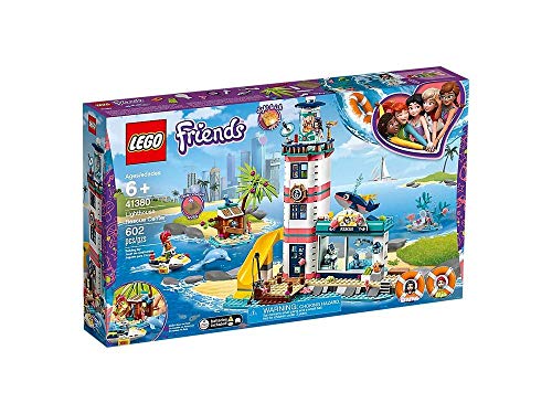 LEGO Friends Lighthouse Rescue Center 41380 Building Kit with Lighthouse Model and Tropical Island Includes Mini Dolls and Toy Animals for Pretend Play (602 Pieces) LEGO Friends Lighthouse Rescue Center 41380 Building Kit with Lighthouse Model and Tropical Island Includes Mini Dolls and Toy Animals for Pretend Play (602 Pieces)