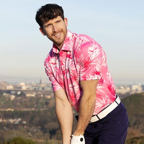 Image of Royal & Awesome Funny Golf Shirts for Men, Mens Golf Shirt, Crazy Golf Shirts for Men, Fun Golf Polos for Men, Mens Polo Golf