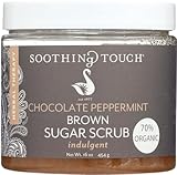 Soothing Touch Brown Sugar Scrub, Chocolate Peppermint - 16 Oz