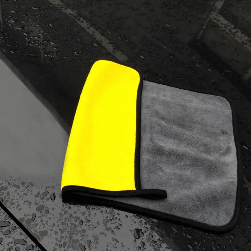 3/5/10 Stück extra weiche Autowäsche Mikrofaser Handtuch Auto Reinigung Trockentuch Autopflege Tuch Detailing Auto Waschhandtuch 3 Stück