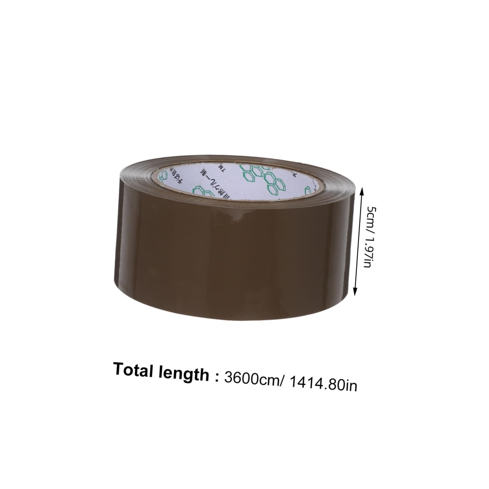 SHINEOFI 5rollen Verpackungsband Hochfestes Versandklebeband Packband für Umzugskartons Verpackungsklebeband mit Starker Klebkraft Kartonverschlussband für Versand und Haushalt