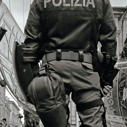 IronSeals Military Tactical Web Belt, Webbing Nylon Outdoor Web Belt with Plastic Buckle4