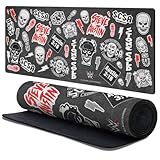 Multifonction - Une véritable solution tout-en-un, ce tapis de bureau fait office de tapis de souris, de protection pour le bureau et d'outil d'organisation. Son design spacieux accueille votre ordinateur portable gaming, clavier sans fil, souris sans fil et autres accessoires tout en offrant une surface à faible friction pour des performances optimales.