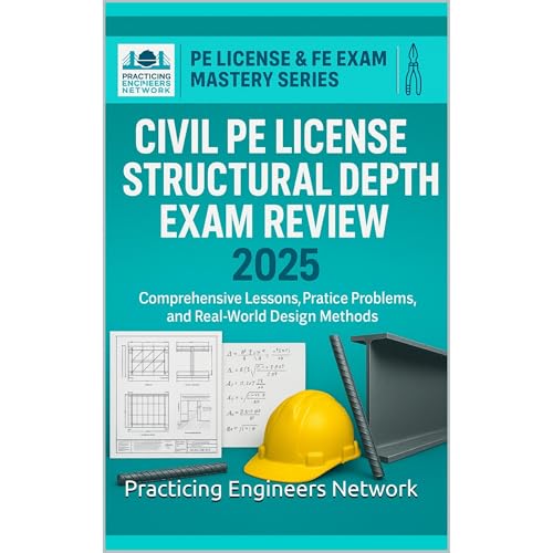 Civil Engineering PE License Structural Depth Exam Review Audiolibro Por Practicing Engineers Network arte de portada