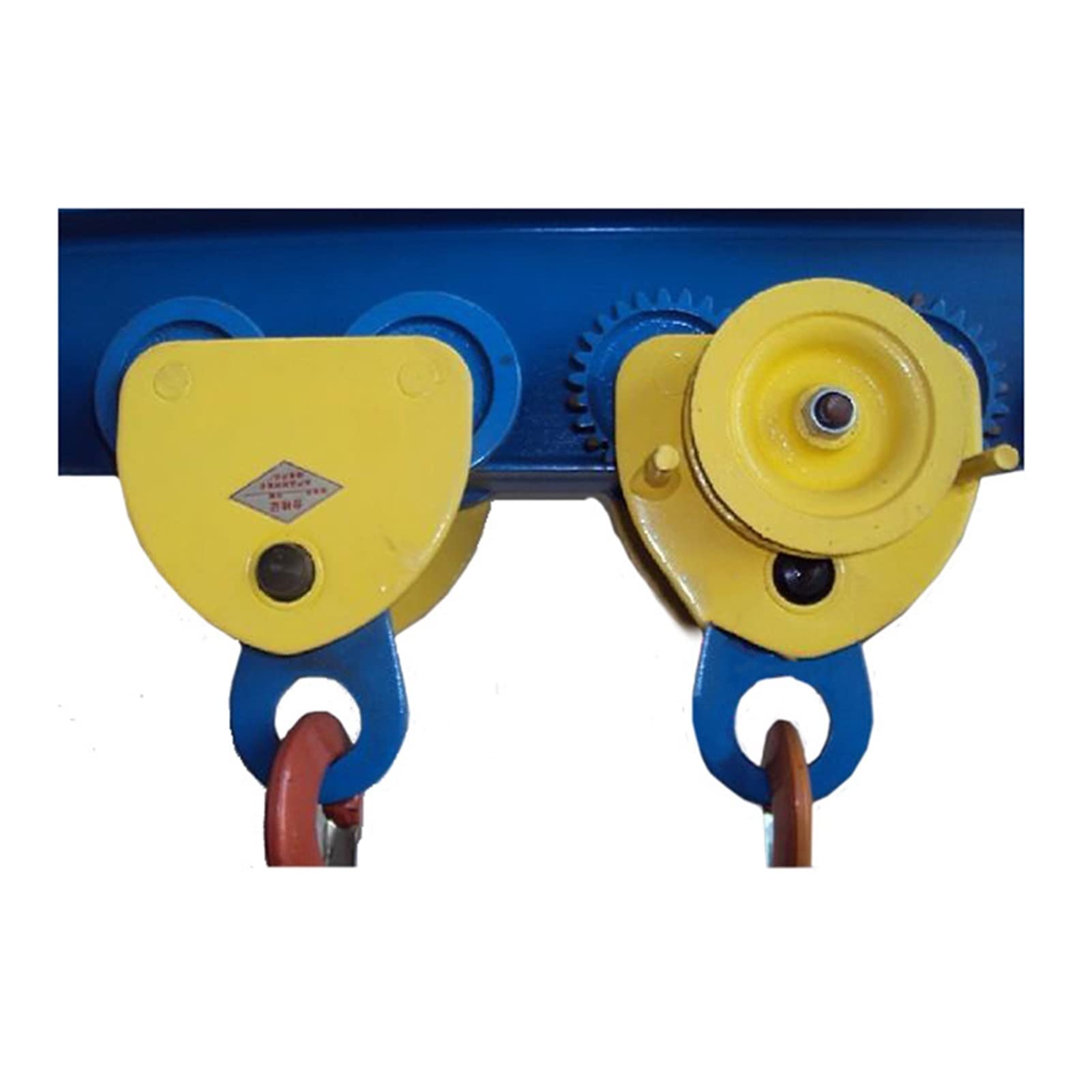 Buy JUSTHENGGUANG Manual Single Beam Geared Trolley IBeam Monorail