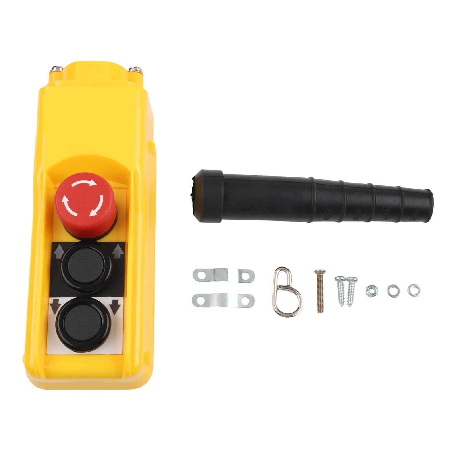 Elektryczny wyłącznik podnoszący 220 V z klasą ochrony IP54, miedziana konstrukcja stykowa, chwilowy przełącznik górny/dolny i wyłącznik bezpieczeństwa do użytku w dźwigu