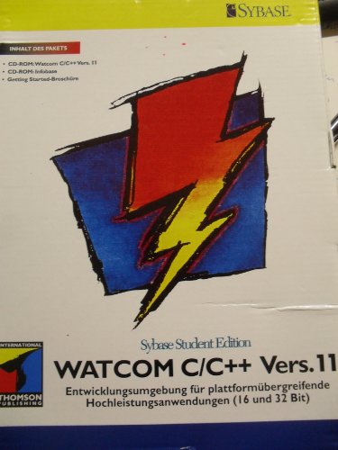 Preisvergleich Produktbild Sybase Press Student Edition: Watcom C / C++ Compiler