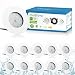 Produktbild Gr4tec LED Einbaustrahler 230V IP44, 10 x 5.5W LED Spot Flach Warmweiss 2800K 600LM, 30mm Ultra Flach Einbauleuchten, Weiß Einbauspots LED für Badezimmer Wohnzimmer, Deckenspots Loch 60mm-65mm
