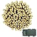 LOENDE Battery Operated String Lights, 72ft 200 LED 8 Mode Decorative String Lights Twinkle Lights with Remote and Timer for Christmas Tree, Wreath, Holiday, Garden, Party, Wedding Decorations