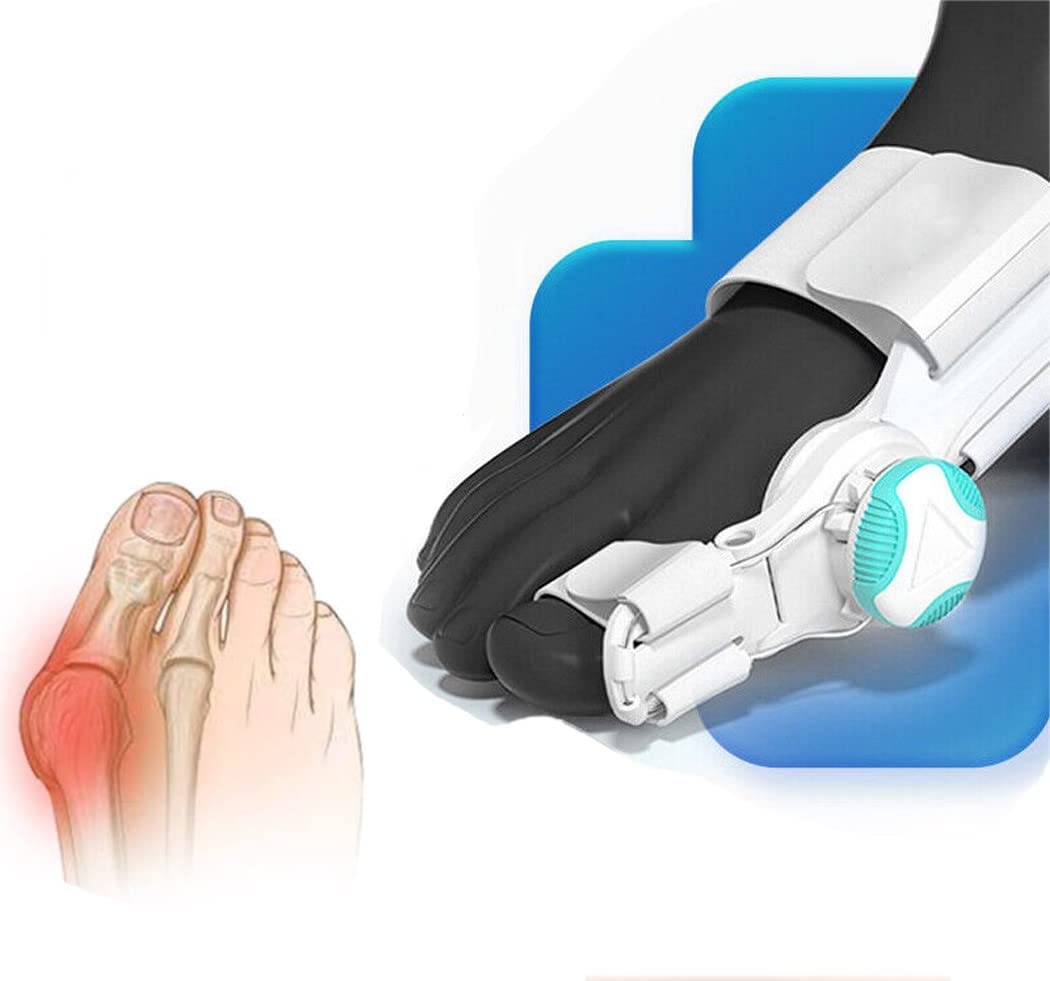 Separador Dedos Pie Juanetes Mujer y Hombres, Separador dedos pie para El Alivio Del Dolor Hallux, Alta Eficiencia para Corregir y Aliviar Dolor de Juanes