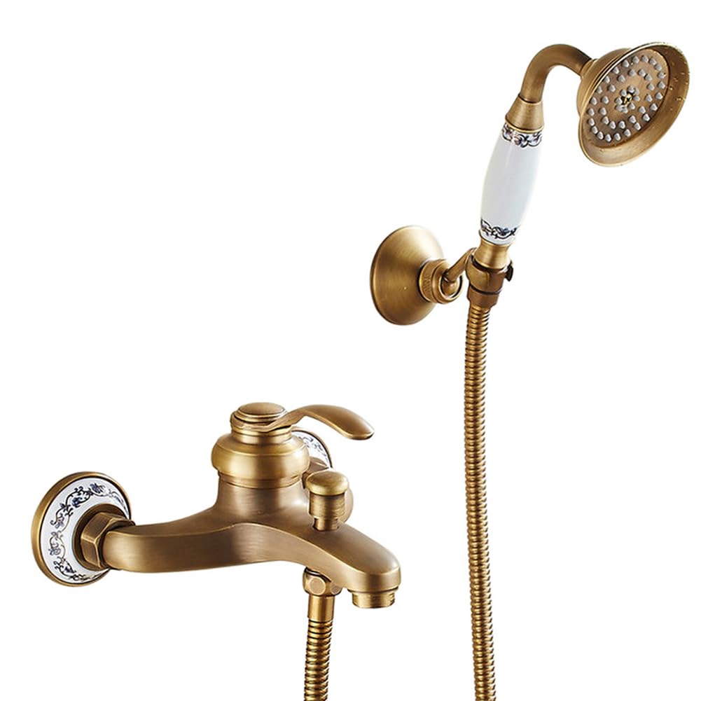 Mitigeur de baignoire rétro pour salle de bain familiale et cosy