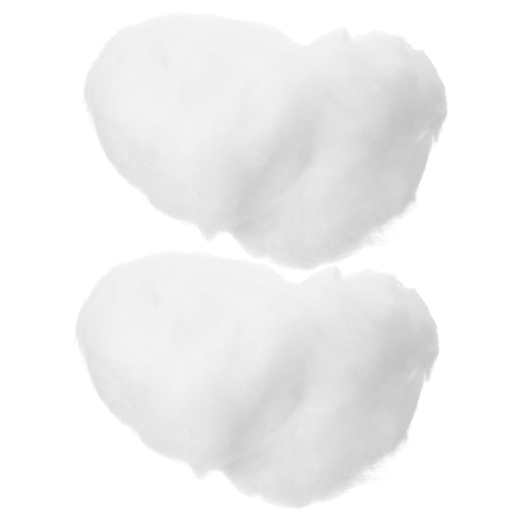 OFFSCH 2bags Artificial Fluffy Snow Cotton of Realistic Snow Effect for Christmas Decorations Crafts Scenes for Holiday Displays and Party Props
