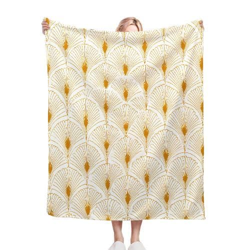 Manta Polar 220 x 240 Estampado Retro, Mantas para Cama 105 de Franela Cálida y Cómoda para Niños y Adultos, Mantitas para Sofá Reversible para Cubre Sofa Colchas, Fácil de cuidar_6503a