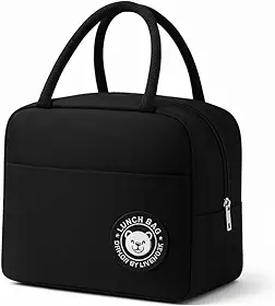 Lancheira Térmica Fitness Premium Reutilizável à Prova de Vazamentos – Bolsa para Marmita, Academia e Trabalho, Isolamento Térmico, Portátil e Lavável