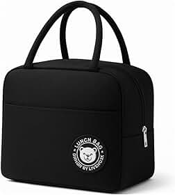 Lancheira Térmica Fitness Premium Reutilizável à Prova de Vazamentos – Bolsa para Marmita, Academia e Trabalho, Isolamento Térmico, Portátil e Lavável