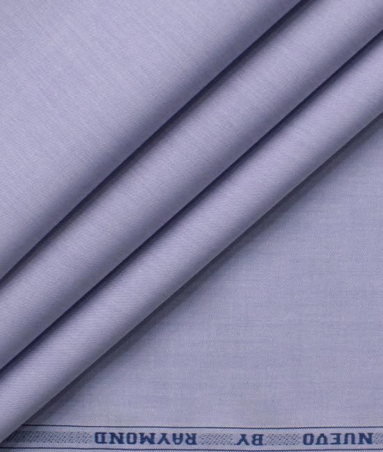 Image of Raymond 100% Cotton Fabric (All Weather Fabric, Unstitched Premium Fabric, Solid, Less Wrinkles) (Purple, 3.5 Meters for Kurta Pajama)