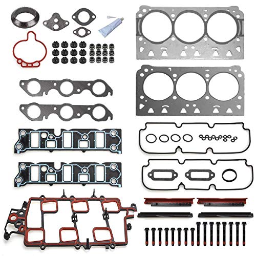 Vincos Head Gasket Set w/Head Bolt Cylinder Head Gasket Replacement For HS9917PT-3 ES74033