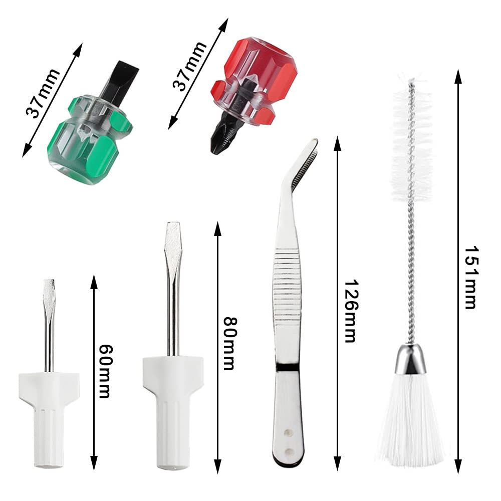 1 Set Naaimachine Reparatie Kit Reiniging Gereedschap Set Naaimachine Cleaning Kit Naaimachine Tool Set Geschikt voor Naaimachine Reinigen en Repareren