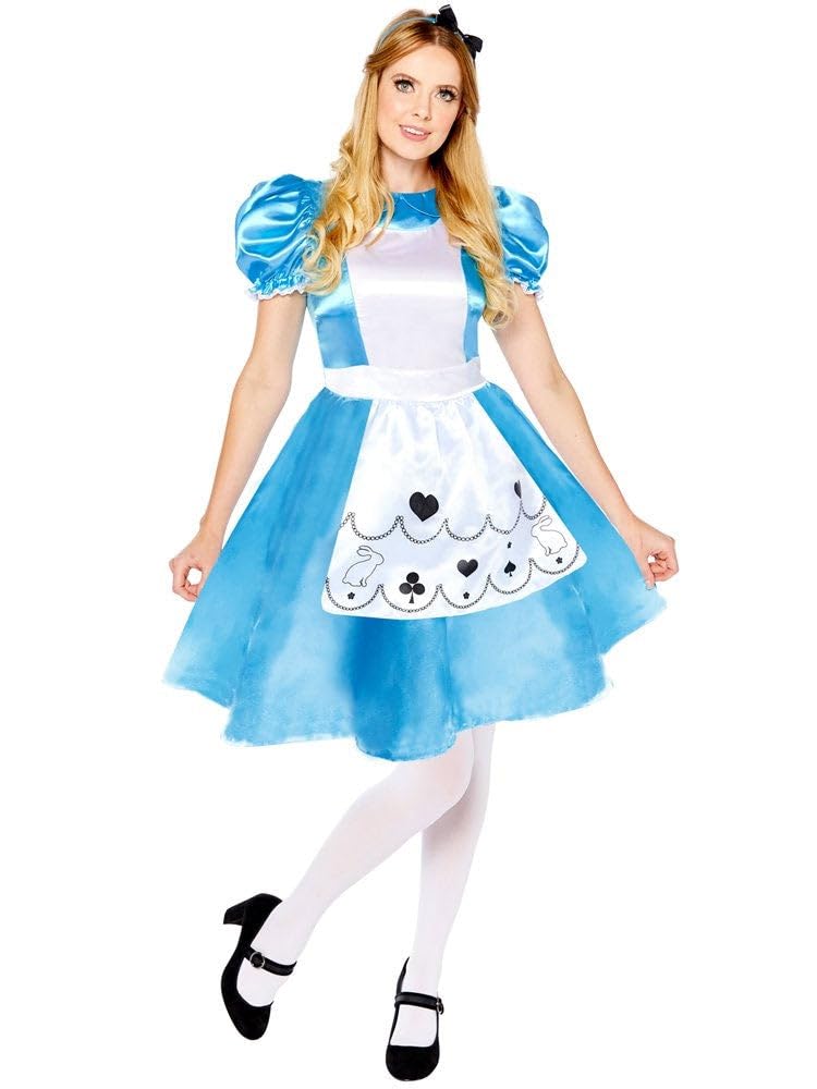 (PKT) (Fix 1/1) (9910043) Adult Ladies Alice Costume (UK 14-16)