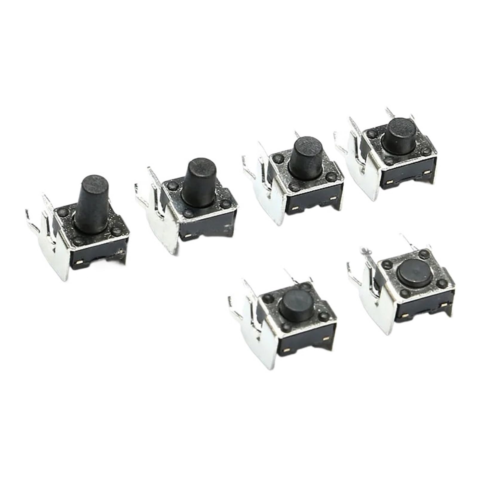 Micro interrupteur 6x6x8mm idéal pour réparer vos télécommandes et projets Arduino