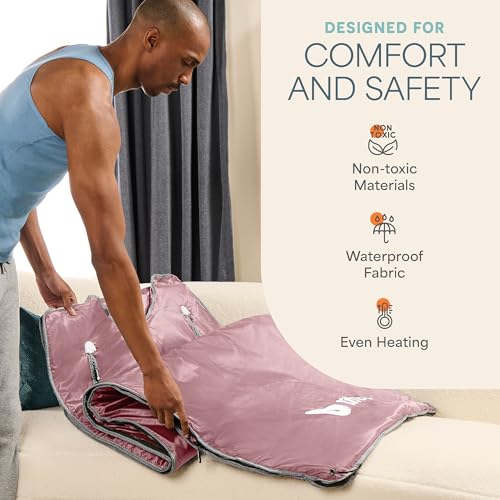 Image of LifePro BioRemedy Infrared Sauna Blanket for Home Relaxation Detox