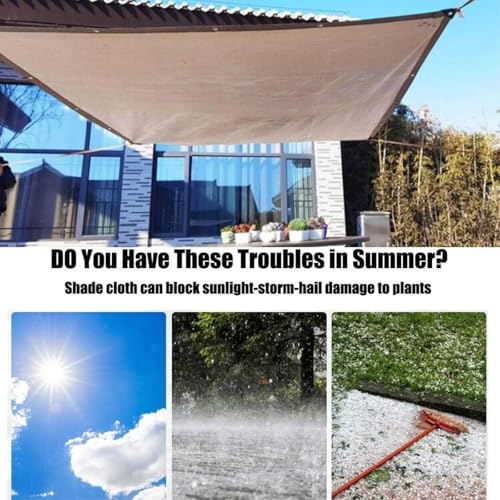 Voile d'ombrage grand format pour abriter votre grande terrasse
