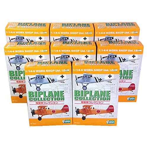 Amazon | 【8SET】 エフトイズ 1/144 複葉機コレクション 全8種セット