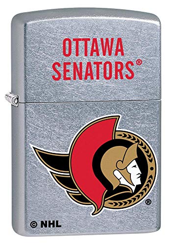 Encendedor de bolsillo Zippo NHL Street Chrome miniatura 1