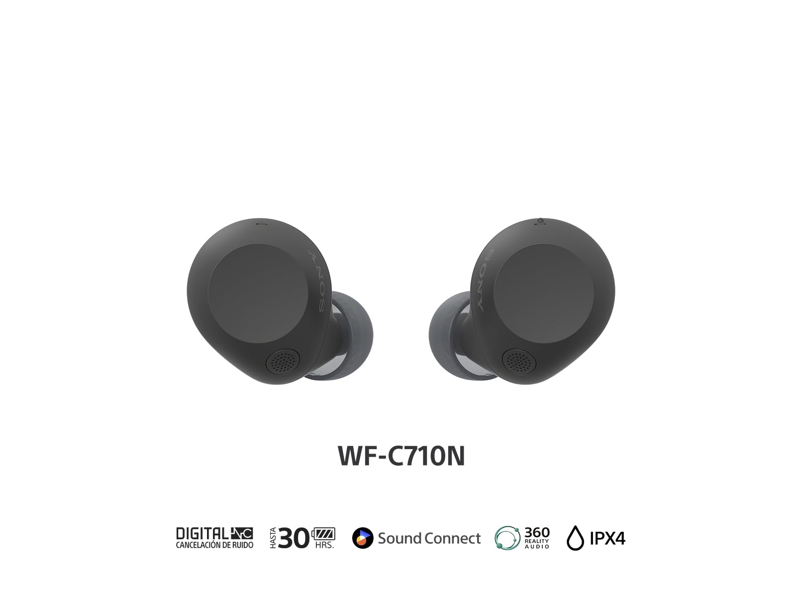 Sony WF-C710N Truly Wireless Noise-Canceling Earbuds with up to 30
