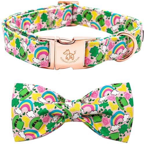 Collier de la Saint-Patrick avec nœud papillon, le cadeau idéal pour animal