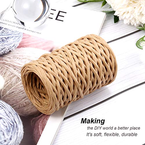 image for Syhood 65 Feet Floral Wire Rustic Vine Bind Wire for Craft Wrapping Fl