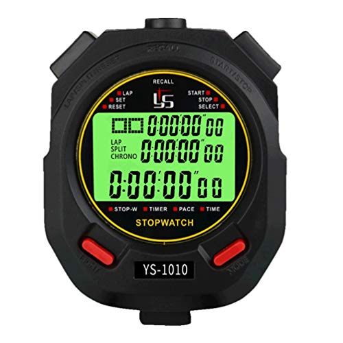 BESPORTBLE Cronômetro eletrônico digital esportivo para árbitros esportivos e fitness