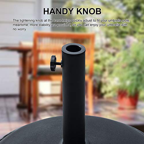 Sundale Outdoor 55lbs Heavy Duty Umbrella Base Concrete...