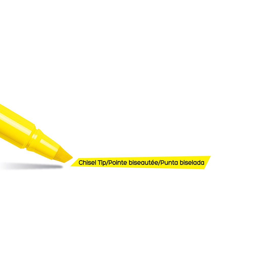 BIC Brite Liner Textmarker, Keilspitze f r breite Hervorhebung und feine Unterstreichung, verschiedene Farben, 12 St ck (18 St ck, insgesamt 216 St ck)