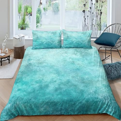 Housse de couette lavable machine vagues de l'océan pour lit double - 4