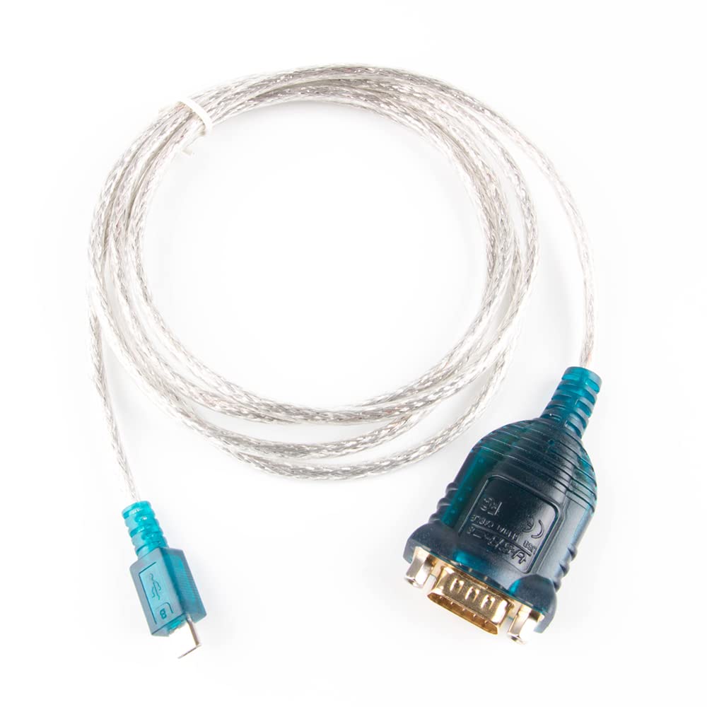 Micro de Cable enrutador Red USB A RS232 DB9 Cable reacción Consola Masculina Compatible con teléfono Inteligente, Tableta(1.5M)