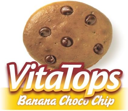 Vitalicious Banana ChocoChip VitaTop, 2-Ounce (Pack of 24)