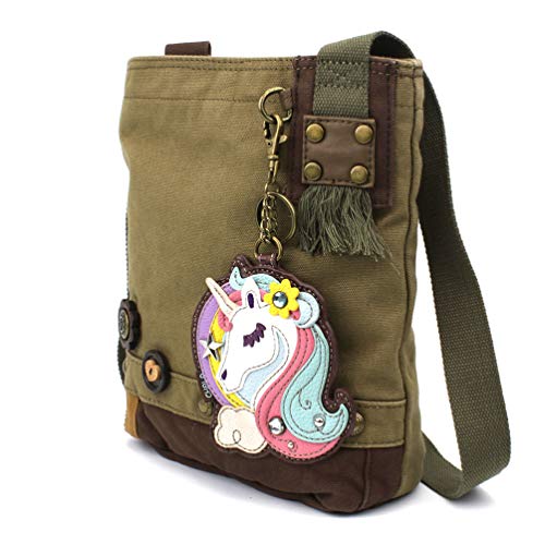 CHALA Patch Crossbody - Unicorn- Olive2