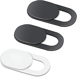 Webcam Cover - Protect your privacy with this easily usable and durable webcam tape for laptops and devices, ensuring your security while working or video chatting (3 Pack)