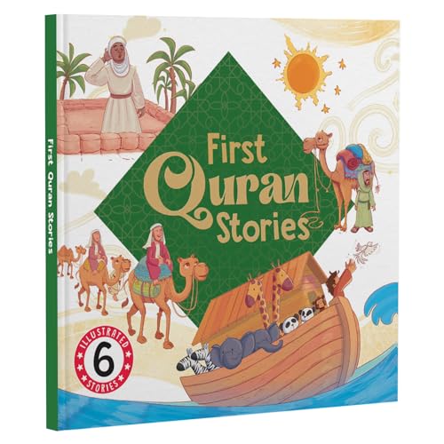 Image of First Quran Stories: 6-in-1 illustrated Islamic Story Book for Kids| Prophets' Tales of Faith, Courage & Allah's Teachings| Ages 5+| [Select Learning]