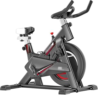 Bicicleta estática Bicicletas de Fitness para el hogar Bicicleta de Spinning Interior silenciosa, Bicicleta de Ejercicio para Adelgazar para Oficina, Equipo de Ejercicios para Bicicleta de Spinning,